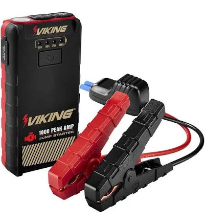 Viking 1000 Peak Amp Lithium-Ion Jump Starter and Power Bank