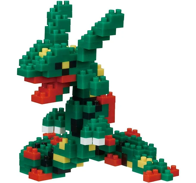 Bandai Nanoblock Pokemon Rayquaza