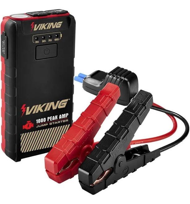 Viking 1000 Peak Amp Lithium-Ion Jump Starter and Power Bank