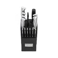 Cuisinart 15-Piece Stainless Steel Hollow Handle Knife Block Set