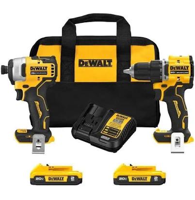 DeWalt Atomic Max 20V Brushless 2-Tool Combo Kit