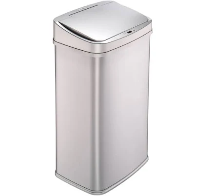 Nine Stars Stainless Steel Motion Sensor Trash Can