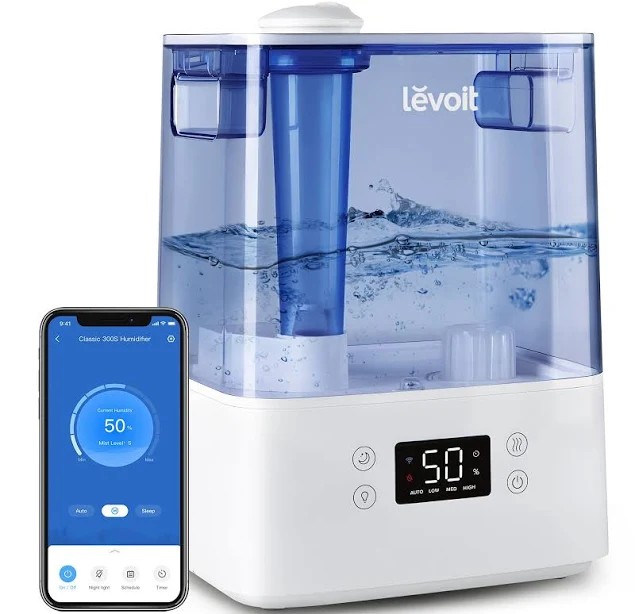 Levoit 1.58 gal 215 sq ft Digital Ultrasonic Humidifier