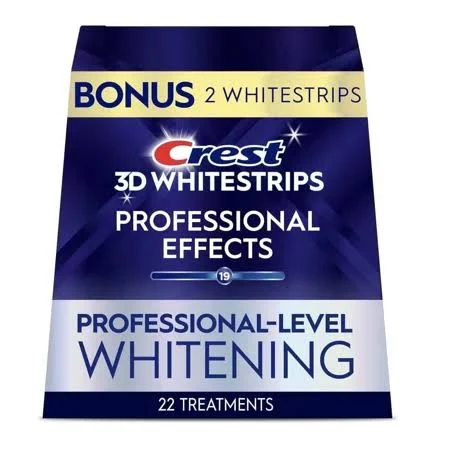 Crest 3D White Professional Effects Whitening Strips Kit