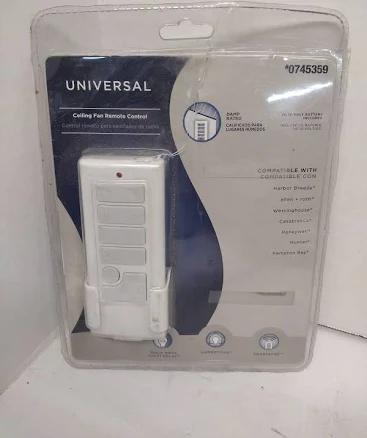 Harbor Breeze 3-Speed Universal Ceiling Fan Remote Control