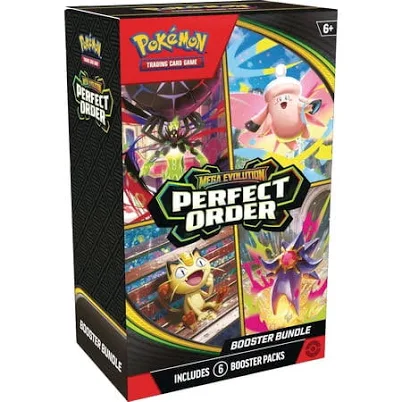 Pokemon Mega Evolution Perfect Order Booster Bundle