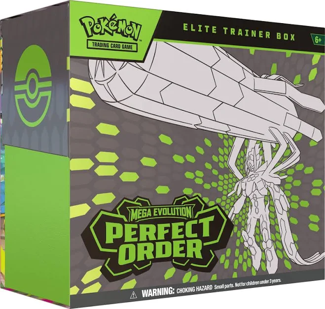 Pokemon Mega Evolution Perfect Order Elite Trainer Box