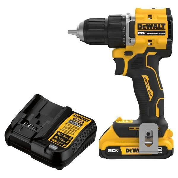 DeWalt ATOMIC Compact SERIES 20V MAX Brushless Cordless 1/2 in. Drill/Driver