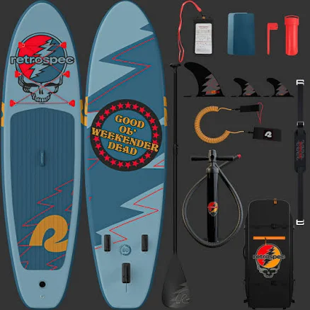 Retrospec Grateful Dead Weekender Inflatable Stand Up Paddle Board