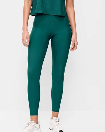 Old Navy Women's High-Waisted Powersoft 7/8 Pocket Leggings