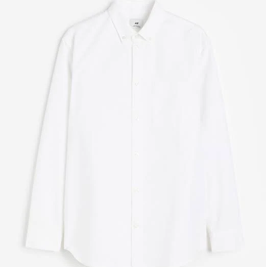 H&M Men's Regular Fit Oxford Shirt