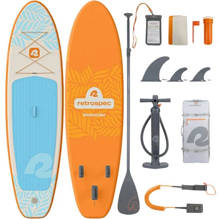 Retrospec Weekender Inflatable Stand Up Paddle Board