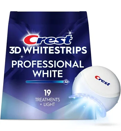 Crest 3D Whitestrips Professional White Light Teeth Whitening Kit