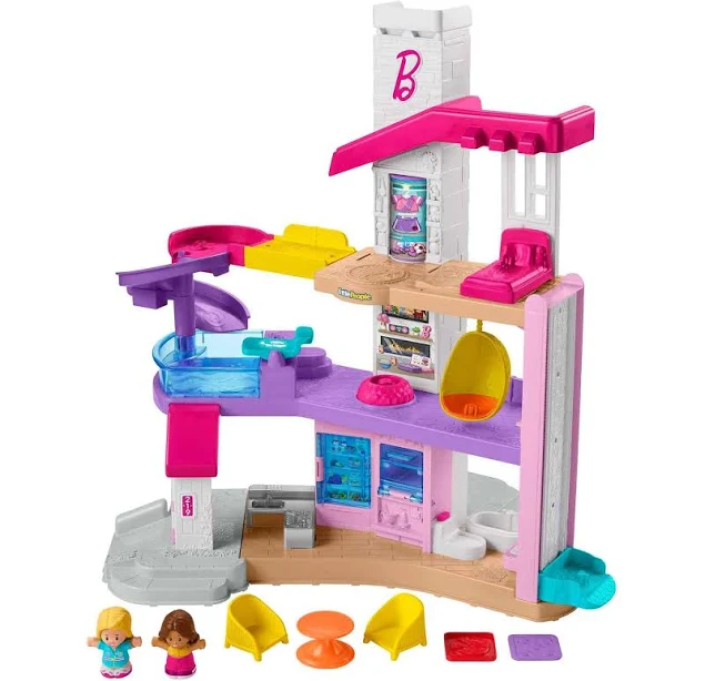 Fisher Price Little People Barbie Little Dreamhouse Playset