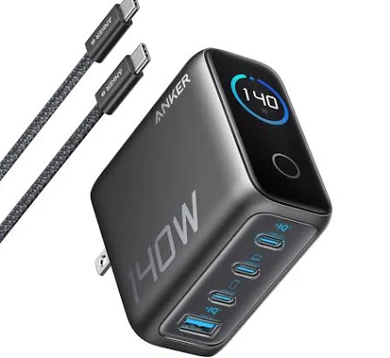 Anker Charger with USB-C Cable