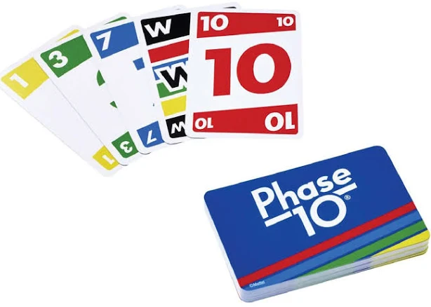 Phase 10 Card Game
