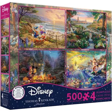 Ceaco Thomas Kinkade Disney Collection Jigsaw Puzzle