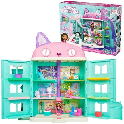 DreamWorks Gabby's Dollhouse Purrfect Dollhouse Playset
