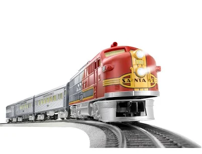 Lionel Trains Santa Fe Super Chief Seasonal LionChief Train Set