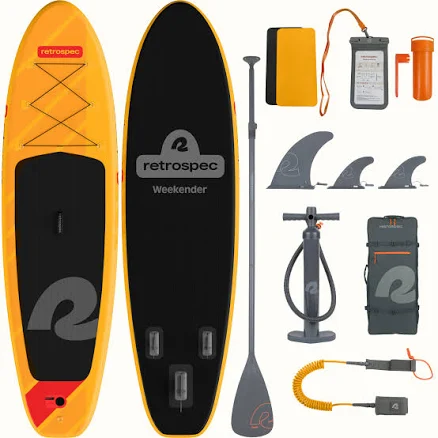 Retrospec Weekender Inflatable Stand Up Paddle Board