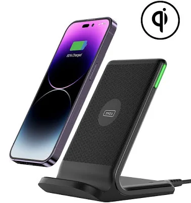 INIU 15W Charging Stand For Phone iPhone Wireless Charger For Samsung
