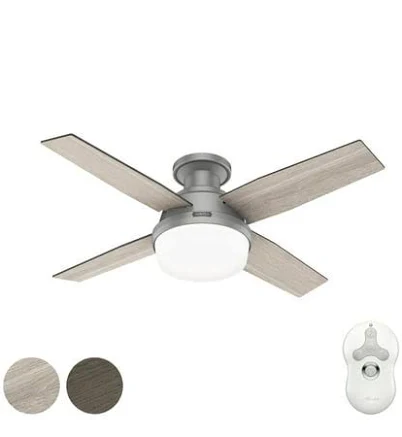 44" Hunter Dempsey LED Ceiling Fan