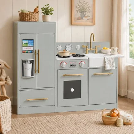 Teamson Kids Little Chef Chelsea Modern Play Kitchen