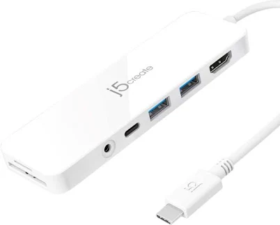 j5create USB-C Multi-Port Hub with Power Delivery jcd373