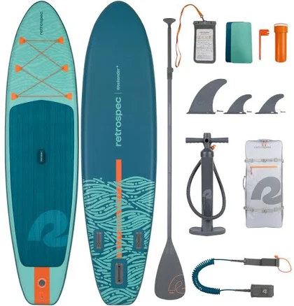 Retrospec Weekender Inflatable Stand Up Paddle Board