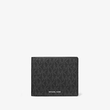 Michael Kors Men's Cooper Logo Billfold Wallet with Coin Pouch