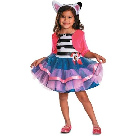 Toddler Disguise Gabby's Dollhouse Gabby Tutu Dress Costume