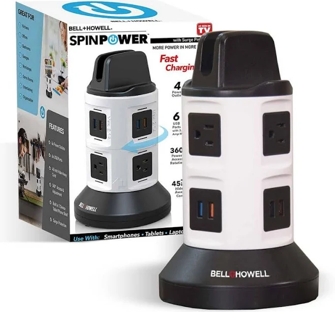 Bell + Howell Spin Power Charging Station