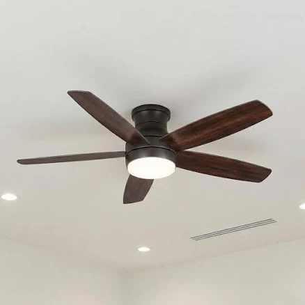 Home Decorators Ashby Park 52 in. White Color Changing Integrated LED Ceiling Fan