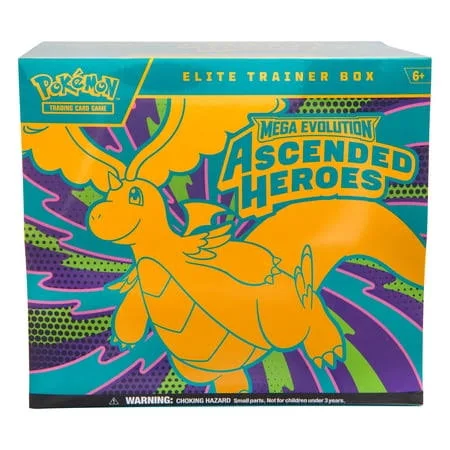 Pokemon Mega Evolution Ascended Heroes Elite Trainer Box