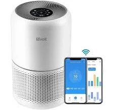 Levoit CORE-300S Smart Air Purifier for Home Hepa Filter Traps 99.97% Virus & Pm 0.1 Particles